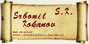 Srbomil Kokanov vizit kartica